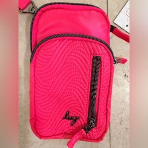 Lug  RDIF Vibrant Pink Quilted Bag